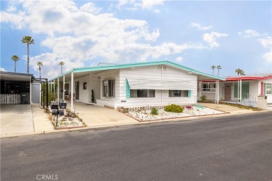 Nicely kept ground level manufactured home in the 55+ Colonial on Colonial Country Club in California - for sale on GolfHomes.com, golf home, golf lot