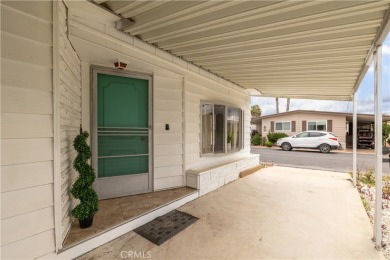 Nicely kept ground level manufactured home in the 55+ Colonial on Colonial Country Club in California - for sale on GolfHomes.com, golf home, golf lot