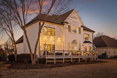 Discover timeless elegance in this nearly 3,600 sq ft, 4-bedroom on The Champions Club At Hampton Creek in Tennessee - for sale on GolfHomes.com, golf home, golf lot