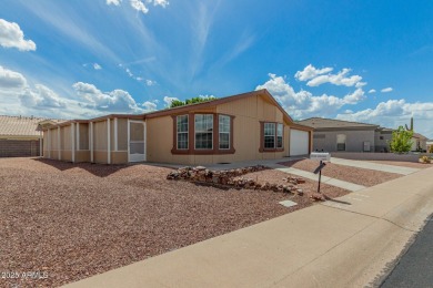 You owe it to yourself to come take a look at this newer 1400 on Apache Wells Country Club in Arizona - for sale on GolfHomes.com, golf home, golf lot
