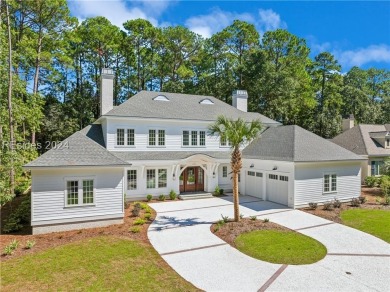 Introducing an exquisite custom-built home in Palmetto Hall on Palmetto Hall Golf Course in South Carolina - for sale on GolfHomes.com, golf home, golf lot