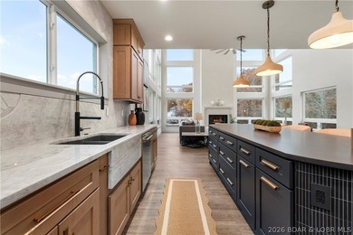 Experience luxury in this stunning 5,500 sq ft home that blends on The Club At Porto Cima in Missouri - for sale on GolfHomes.com, golf home, golf lot