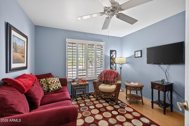 FULLY FURNISHED TURN KEY HOME w/2 bdrms + den. Enjoy beautiful on Trail Ridge Golf Course in Arizona - for sale on GolfHomes.com, golf home, golf lot