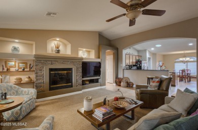 Discover this beautifully maintained 2BR, 2-BA, Den main home on Quail Creek Country Club  in Arizona - for sale on GolfHomes.com, golf home, golf lot