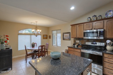 Discover this beautifully maintained 2BR, 2-BA, Den main home on Quail Creek Country Club  in Arizona - for sale on GolfHomes.com, golf home, golf lot