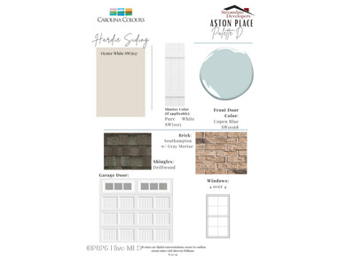 The Coventry welcomes you home. This newly-constructed 3-bedroom on Carolina Colours Golf Club in North Carolina - for sale on GolfHomes.com, golf home, golf lot