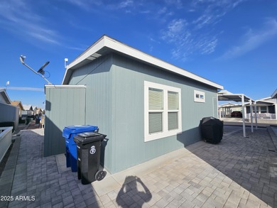 This 2-bedroom, 2-bathroom home boasts soaring 10-foot ceilings on Viewpoint Golf Resort in Arizona - for sale on GolfHomes.com, golf home, golf lot