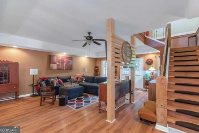 Welcome to your dream home-a true Southern Charmer nestled in on Eagles Landing Country Club in Georgia - for sale on GolfHomes.com, golf home, golf lot