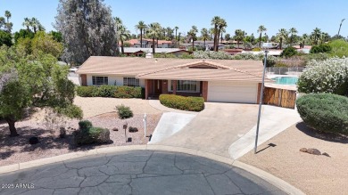 Desirable ranch-style home situated on an oversized lot on Wigwam Golf and Country Club in Arizona - for sale on GolfHomes.com, golf home, golf lot