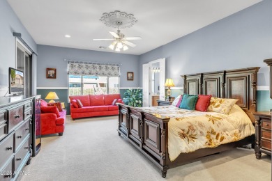 YOU'RE GOING TO LOVE IT HERE! This beautiful Del Webb Concord on Poston Butte Golf Club in Arizona - for sale on GolfHomes.com, golf home, golf lot