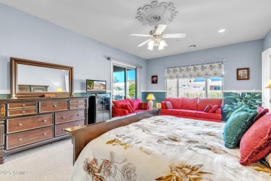 YOU'RE GOING TO LOVE IT HERE! This beautiful Del Webb Concord on Poston Butte Golf Club in Arizona - for sale on GolfHomes.com, golf home, golf lot
