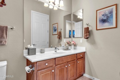 YOU'RE GOING TO LOVE IT HERE! This beautiful Del Webb Concord on Poston Butte Golf Club in Arizona - for sale on GolfHomes.com, golf home, golf lot
