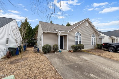 Welcome to this charming one-bedroom end-unit townhome nestled on Hedingham Golf and Athletic Club in North Carolina - for sale on GolfHomes.com, golf home, golf lot