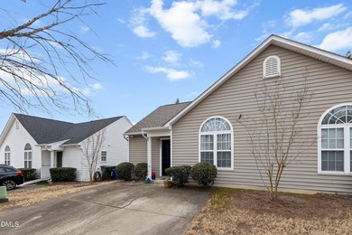 Welcome to this charming one-bedroom end-unit townhome nestled on Hedingham Golf and Athletic Club in North Carolina - for sale on GolfHomes.com, golf home, golf lot