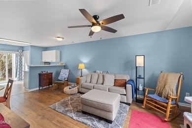 Welcome to this charming one-bedroom end-unit townhome nestled on Hedingham Golf and Athletic Club in North Carolina - for sale on GolfHomes.com, golf home, golf lot