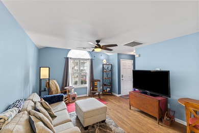 Welcome to this charming one-bedroom end-unit townhome nestled on Hedingham Golf and Athletic Club in North Carolina - for sale on GolfHomes.com, golf home, golf lot