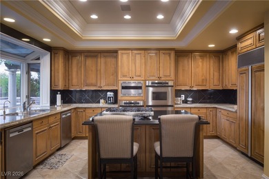 Spectacular views, top-quality finishes in private country club on TPC at Summerlin in Nevada - for sale on GolfHomes.com, golf home, golf lot