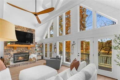 This Lake Hartwell home is one you will want to show your fussy on The Trail At Chickasaw Pointe in South Carolina - for sale on GolfHomes.com, golf home, golf lot