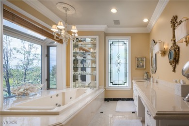 Spectacular views, top-quality finishes in private country club on TPC at Summerlin in Nevada - for sale on GolfHomes.com, golf home, golf lot