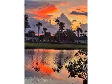 Enjoy stunning water views and abundant natural light in this on Viera East Golf Club in Florida - for sale on GolfHomes.com, golf home, golf lot