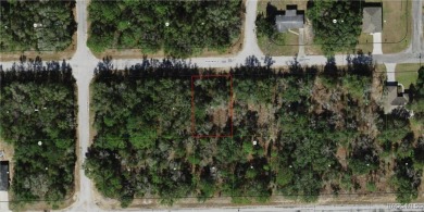 Great opportunity to own a .23-acre buildable lot in the growing on Citrus Springs Country Club in Florida - for sale on GolfHomes.com, golf home, golf lot