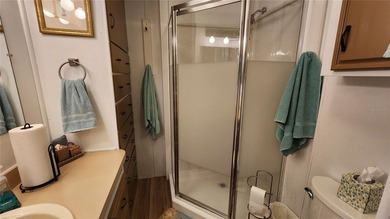 TWO BEDROOM, ONE BATH MOBILE HOME IN ACTIVE 55+ COMMUNITY! This on River Run Golf Links in Florida - for sale on GolfHomes.com, golf home, golf lot