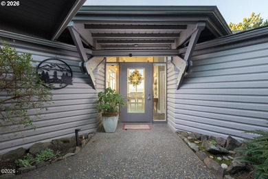 Oceanfront luxury meets modern coastal living in this stunning on Salishan Spa and Golf Resort in Oregon - for sale on GolfHomes.com, golf home, golf lot