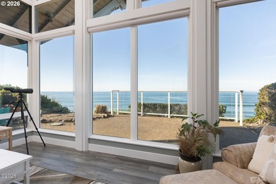 Oceanfront luxury meets modern coastal living in this stunning on Salishan Spa and Golf Resort in Oregon - for sale on GolfHomes.com, golf home, golf lot