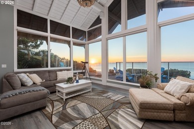Oceanfront luxury meets modern coastal living in this stunning on Salishan Spa and Golf Resort in Oregon - for sale on GolfHomes.com, golf home, golf lot
