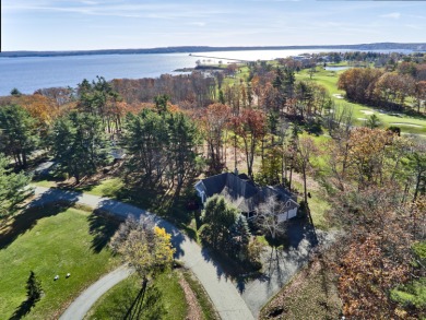 This thoughtfully designed custom home is located within on Samoset Resort Golf Club in Maine - for sale on GolfHomes.com, golf home, golf lot