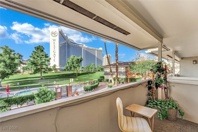 Fully furnished unit offering Strip, golf course, and pool views on Las Vegas Country Club in Nevada - for sale on GolfHomes.com, golf home, golf lot