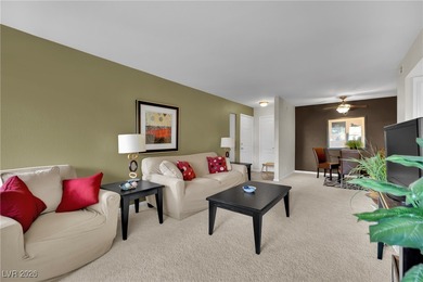 Fully furnished unit offering Strip, golf course, and pool views on Las Vegas Country Club in Nevada - for sale on GolfHomes.com, golf home, golf lot