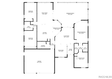 Welcome to this beautifully designed split-living 3-bedroom on Timber Pines Golf Course in Florida - for sale on GolfHomes.com, golf home, golf lot