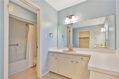 This traditional 4-bedroom, 3-bathroom home overlooks the 2nd on Cobbs Glen Country Club in South Carolina - for sale on GolfHomes.com, golf home, golf lot