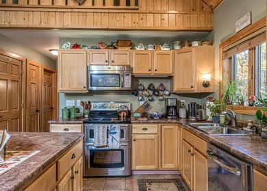 Subdivision Serenity! Timber Ridge Subdivision chalet on almost on Timber Ridge Golf Club in Wisconsin - for sale on GolfHomes.com, golf home, golf lot