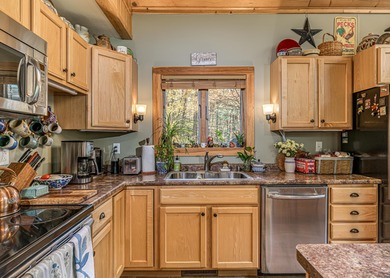 Subdivision Serenity! Timber Ridge Subdivision chalet on almost on Timber Ridge Golf Club in Wisconsin - for sale on GolfHomes.com, golf home, golf lot