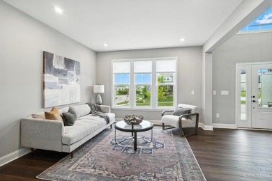 Only 2 years young, this stunning Fischer-built Marshall floor on Shaker Run Golf Club  in Ohio - for sale on GolfHomes.com, golf home, golf lot