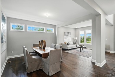 Only 2 years young, this stunning Fischer-built Marshall floor on Shaker Run Golf Club  in Ohio - for sale on GolfHomes.com, golf home, golf lot