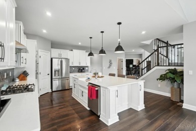Only 2 years young, this stunning Fischer-built Marshall floor on Shaker Run Golf Club  in Ohio - for sale on GolfHomes.com, golf home, golf lot