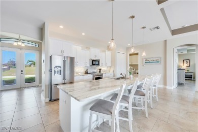 Experience the pinnacle of WATERFRONT LUXURY LIVING in this on Burnt Store Golf Club in Florida - for sale on GolfHomes.com, golf home, golf lot