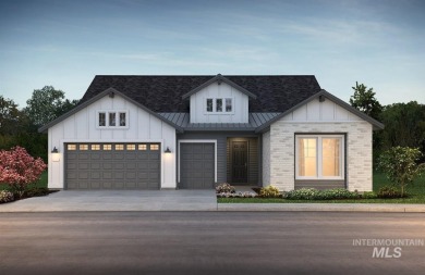 This brand-new, single-story home is located at Trilogy Valor, a on Falcon Crest Golf Club in Idaho - for sale on GolfHomes.com, golf home, golf lot
