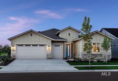 This brand-new, single-story home is located at Trilogy Valor, a on Falcon Crest Golf Club in Idaho - for sale on GolfHomes.com, golf home, golf lot