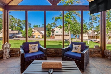 Nestled at 185 Ashley Dr, Brookeland, TX, this stunning Lake Sam on Rayburn Country Club in Texas - for sale on GolfHomes.com, golf home, golf lot