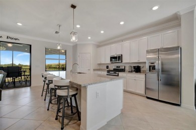 This stunning three-bedroom, two-bath second floor coach home on Lakewood National Golf Club in Florida - for sale on GolfHomes.com, golf home, golf lot