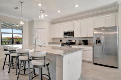 This stunning three-bedroom, two-bath second floor coach home on Lakewood National Golf Club in Florida - for sale on GolfHomes.com, golf home, golf lot