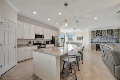 This stunning three-bedroom, two-bath second floor coach home on Lakewood National Golf Club in Florida - for sale on GolfHomes.com, golf home, golf lot