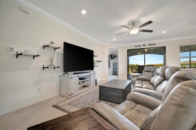 This stunning three-bedroom, two-bath second floor coach home on Lakewood National Golf Club in Florida - for sale on GolfHomes.com, golf home, golf lot