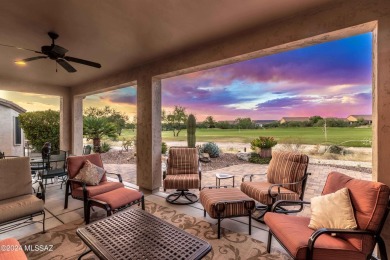 A perfect location for this 1835 Sq. Ft. Dolce Model Exterior on Saddlebrooke Ranch Golf Club in Arizona - for sale on GolfHomes.com, golf home, golf lot