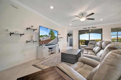 This stunning three-bedroom, two-bath second floor coach home on Lakewood National Golf Club in Florida - for sale on GolfHomes.com, golf home, golf lot