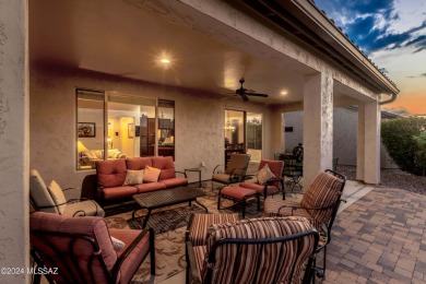 A perfect location for this 1835 Sq. Ft. Dolce Model Exterior on Saddlebrooke Ranch Golf Club in Arizona - for sale on GolfHomes.com, golf home, golf lot